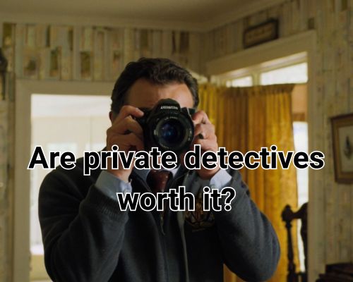 a private detective working on a case
