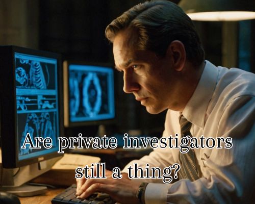 a PI working on his PC