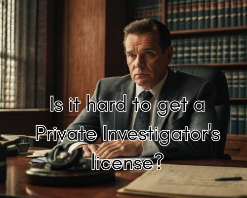 a licensed private investigator