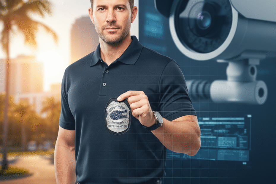 Become a Licensed Private Investigator in Florida with Security Experience