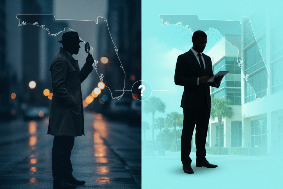 Private Detective vs Private Investigator Florida Differences